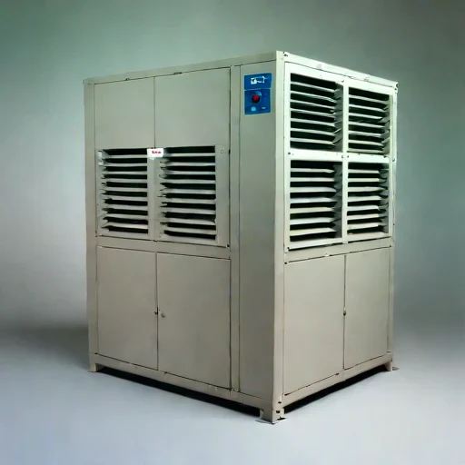 A conidial-load filter bank, photographed against a plain background
