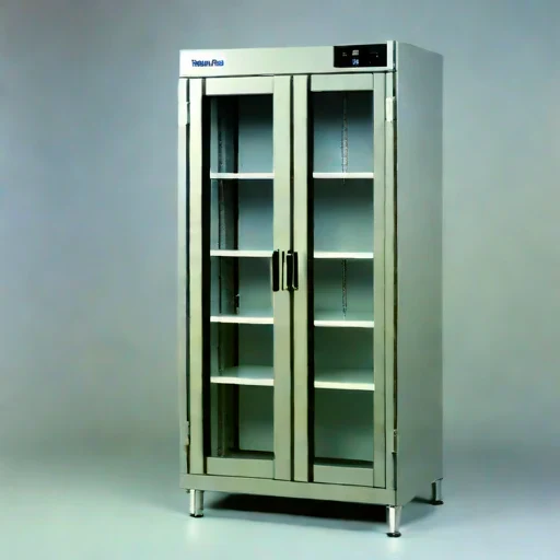 A eutectic-buffered film cold store, photographed against a plain background