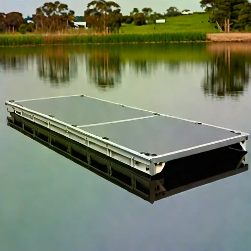 A flaw-lead sighting deck, photographed against a plain background