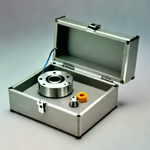A hysteresis-mapped torque standard, photographed against a plain background
