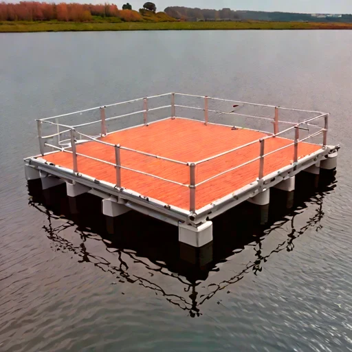 A monimolimnion sampling spar, photographed against a plain background