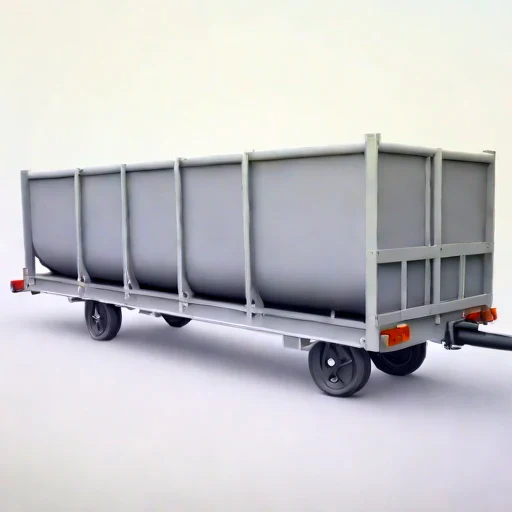 A nunatak load frame, photographed against a plain background