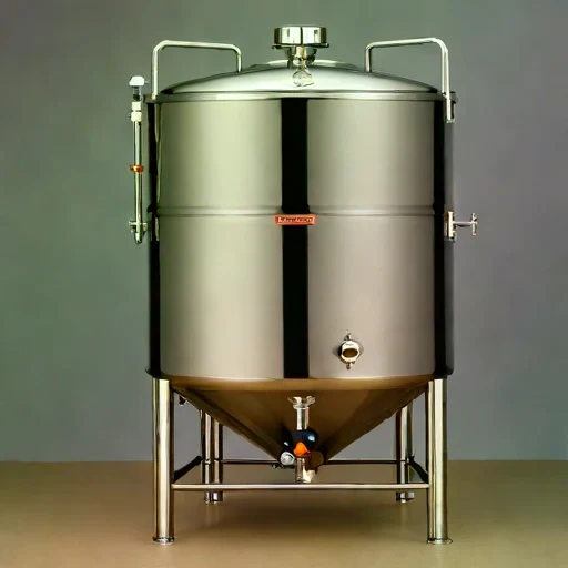 A travertine-bed vinegar tun, photographed against a plain background
