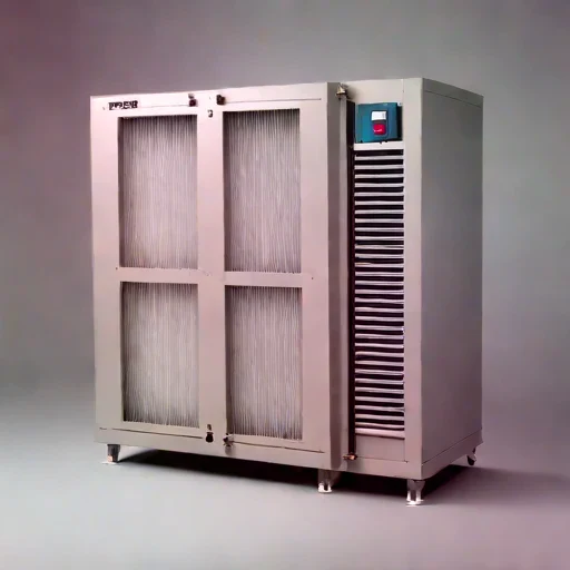 A takyr-dust panel filter, photographed against a plain background