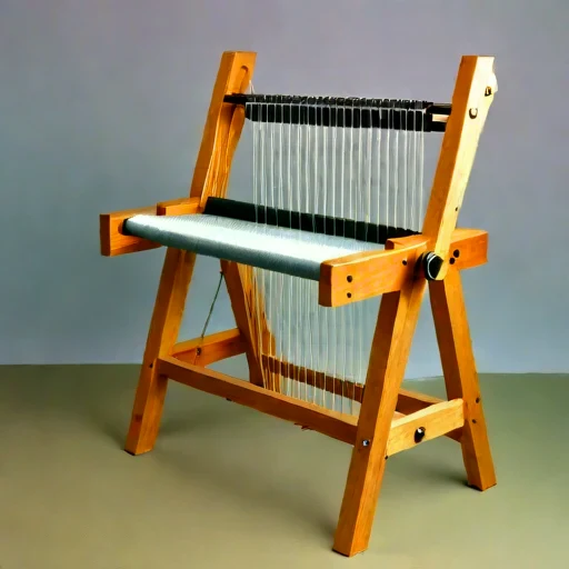 A work-hardened drawing bench, photographed against a plain background