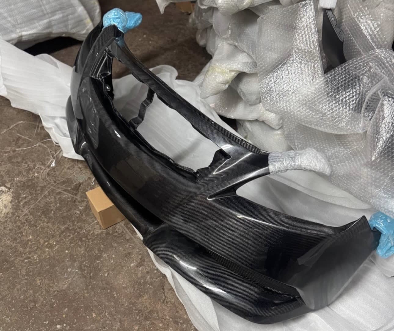 FULL CARBON FIBER FRONT BUMPER – Infiniti G37 Coupe 