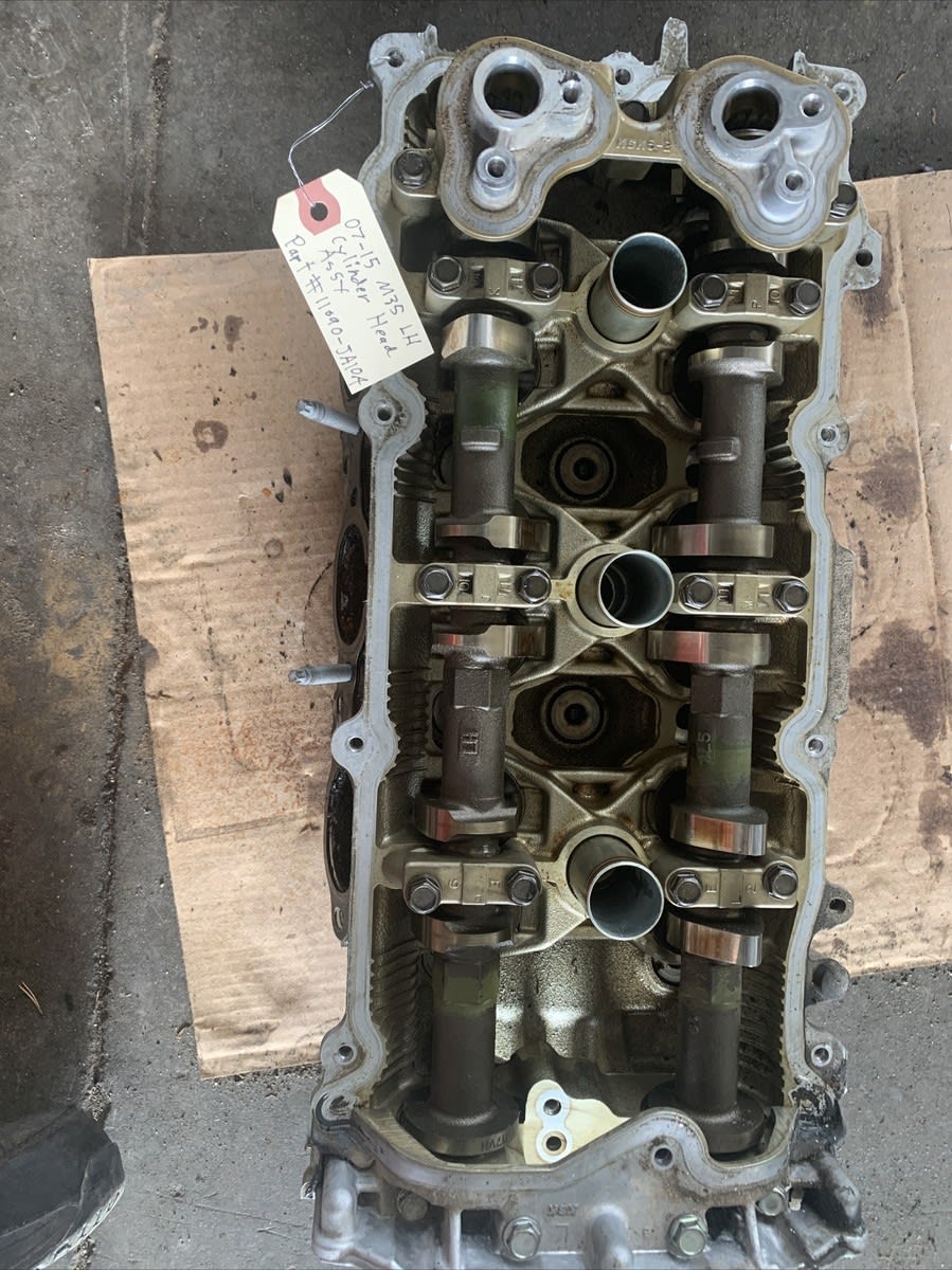 INFINITI M35 Bank 2 Left Cylinder Head Assembly With Camshafts