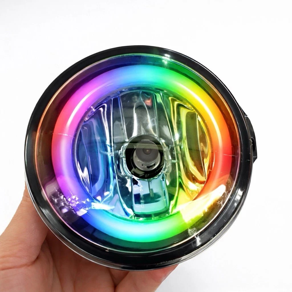 Infiniti G37 sedan custom halo Fog Lights Rgb