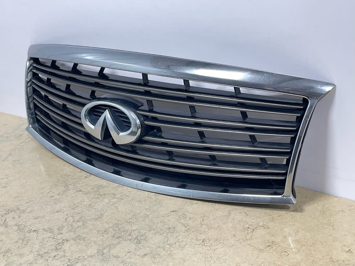 Infiniti M37 Front Bumper Upper Chrome Grill Grille OEM