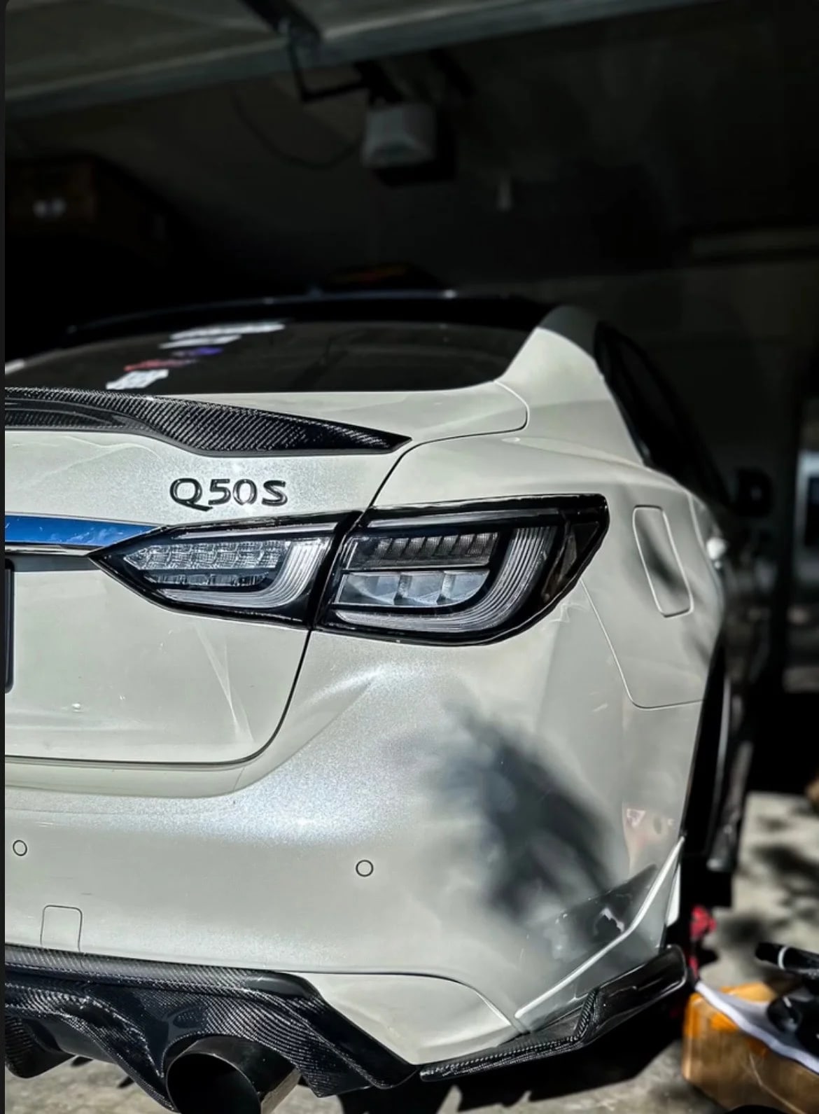 Q50 Clear Tail Light Gen 2