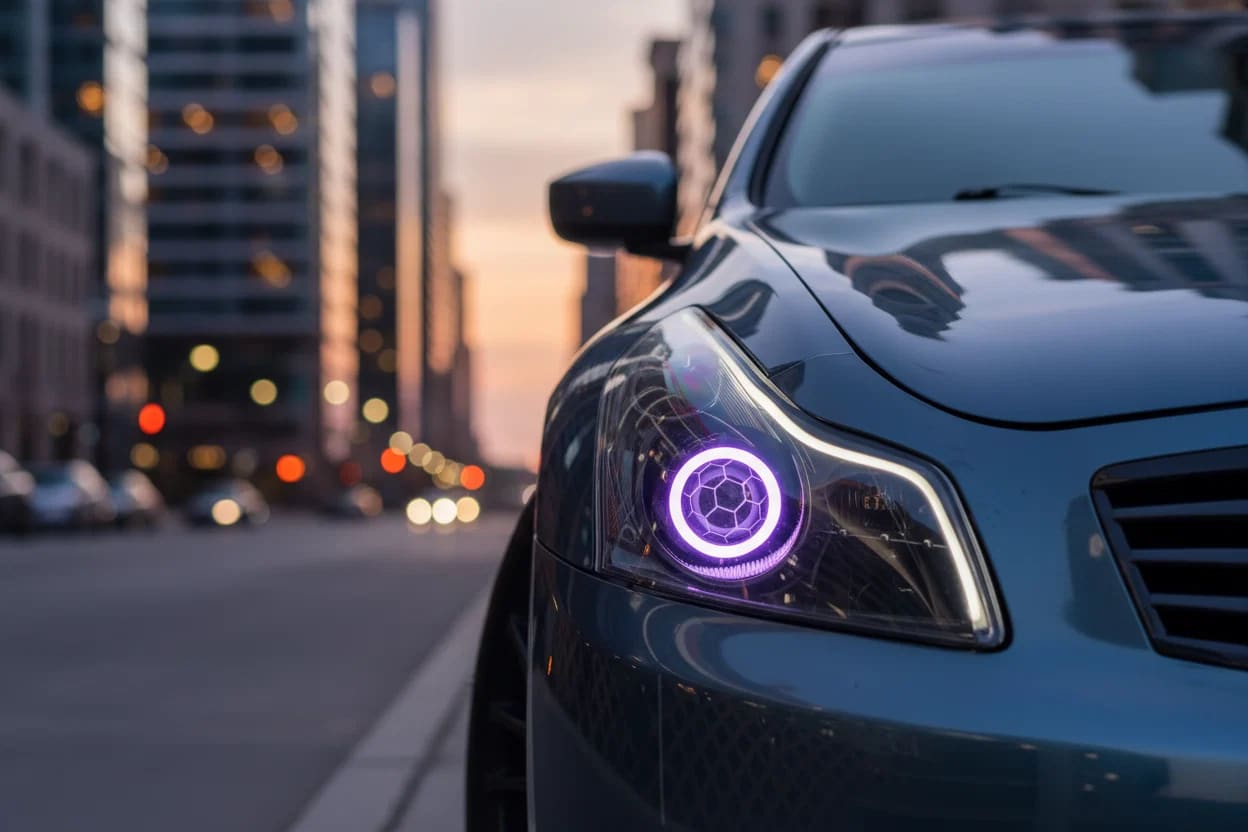 Infiniti G35 2007-2008 Prebuilt Custom Headlights