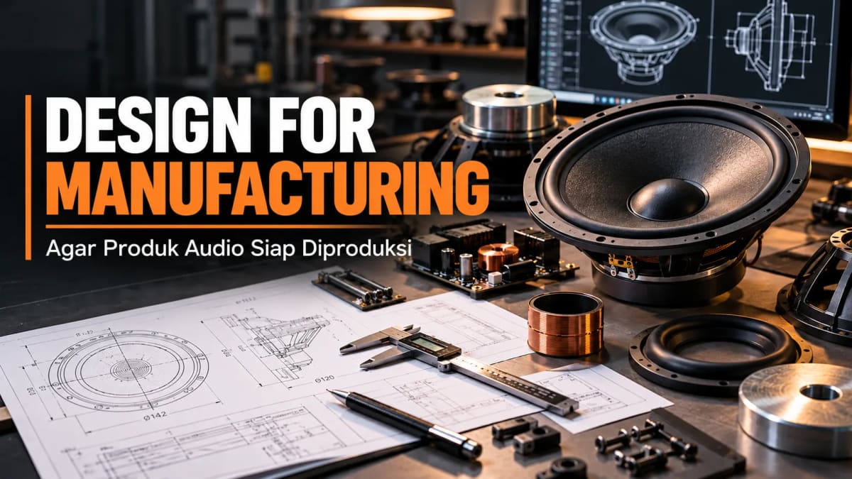 Design for Manufacturing (DFM): Cara Merancang Produk Audio