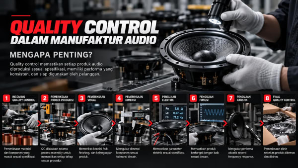 Quality Control dalam Manufaktur Audio: Mengapa Penting?