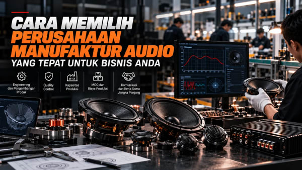 Cara Memilih Perusahaan Manufaktur Audio untuk Bisnis Anda