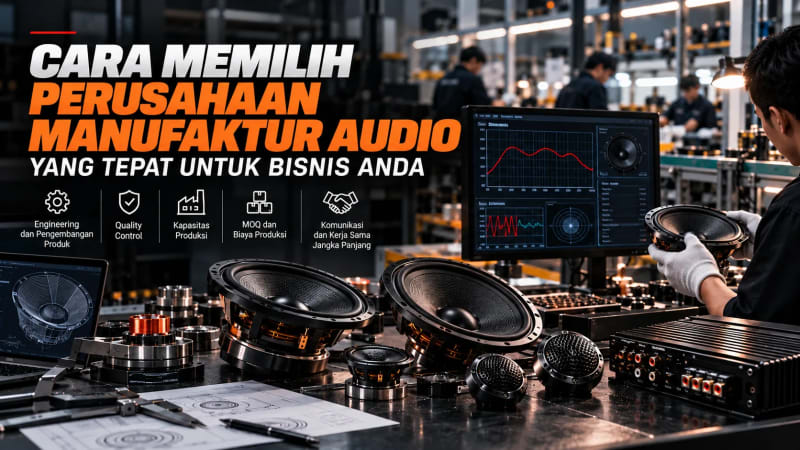 Cara Memilih Perusahaan Manufaktur Audio untuk Bisnis Anda