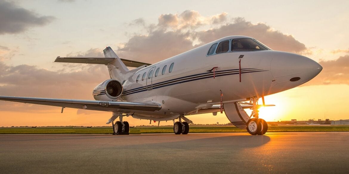 Private Jet in the Good Morning Transport fleet