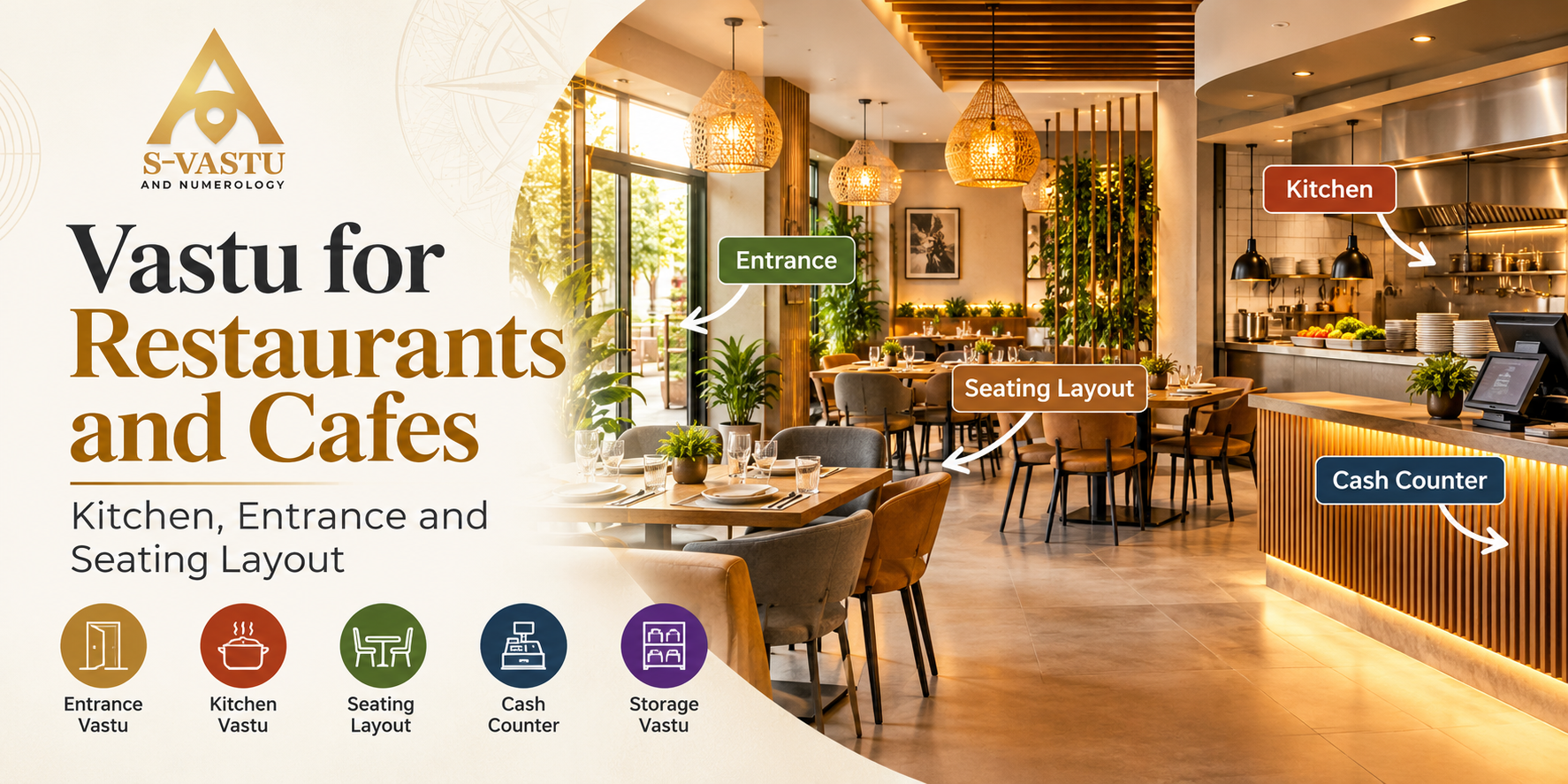 Vastu for Restaurants and Cafes: Kitchen, Entrance and Seating Layout