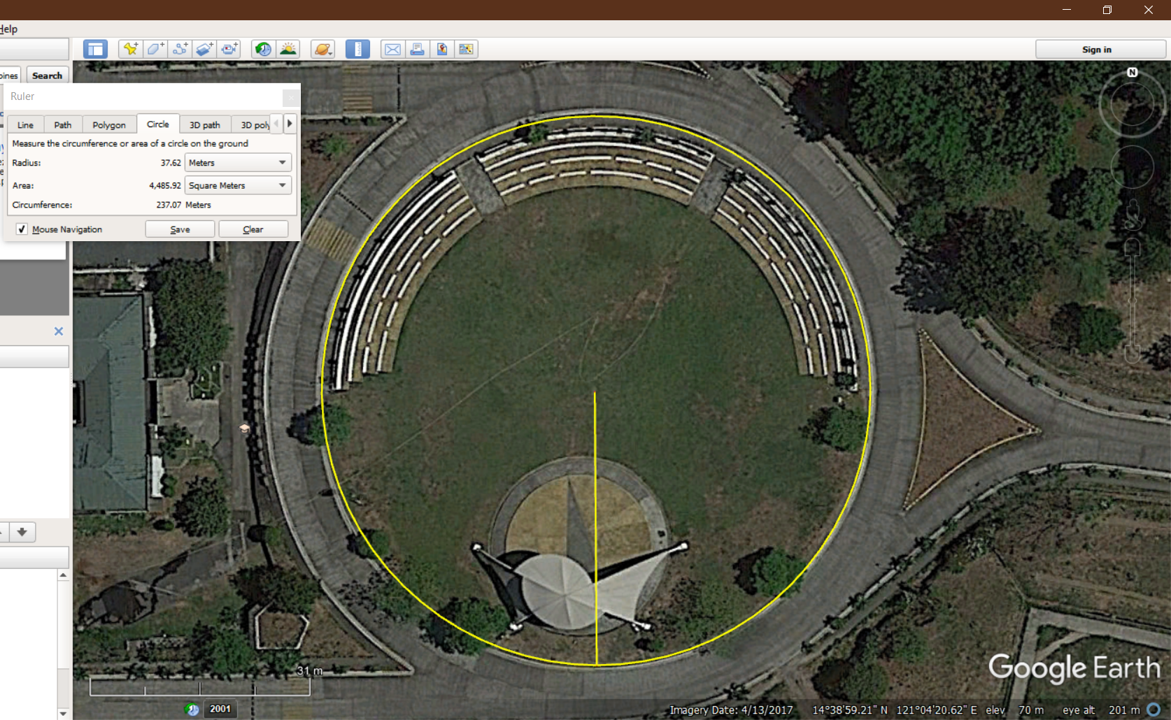 Activity 4: Measuring Area from Images