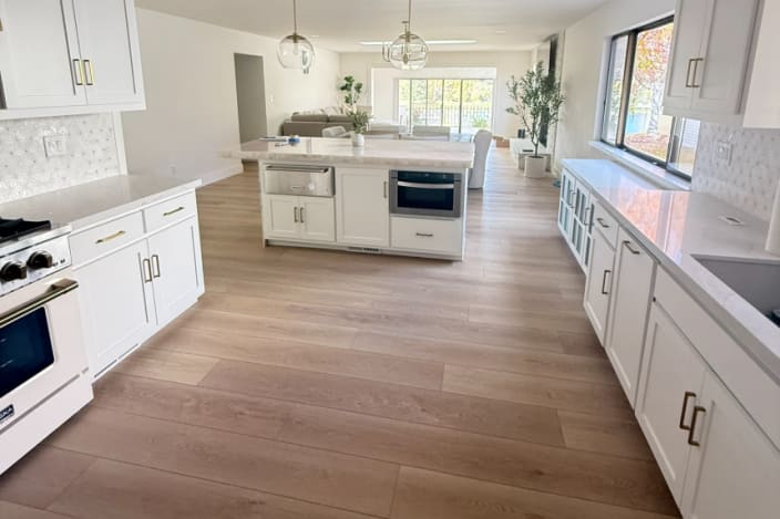 Freshly painted luxury interior in a Reno home