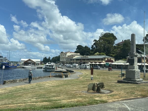 Departing Strahan