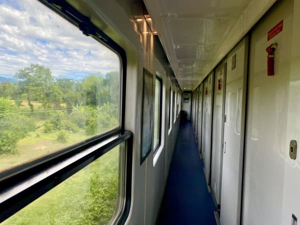 Train corridor