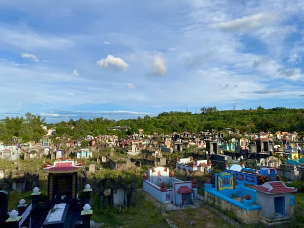 Buddhist cemetery