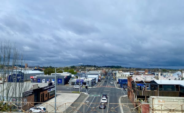 Arriving into Ballarat
