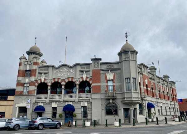 The Art Nouveau Provincial Hotel, constructed 1909