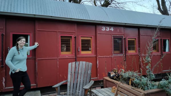 Train Carriage Airbnb in Buninyong 