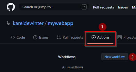 Create GitHub Action