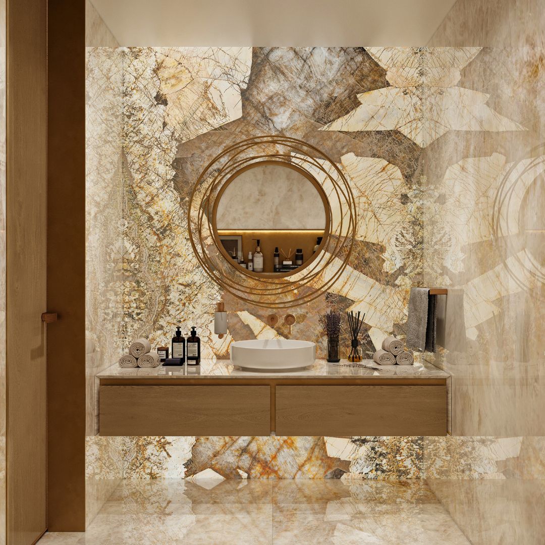 The Art of Luxury Bathroom Design: A Modern Villa Retreat in Dubai