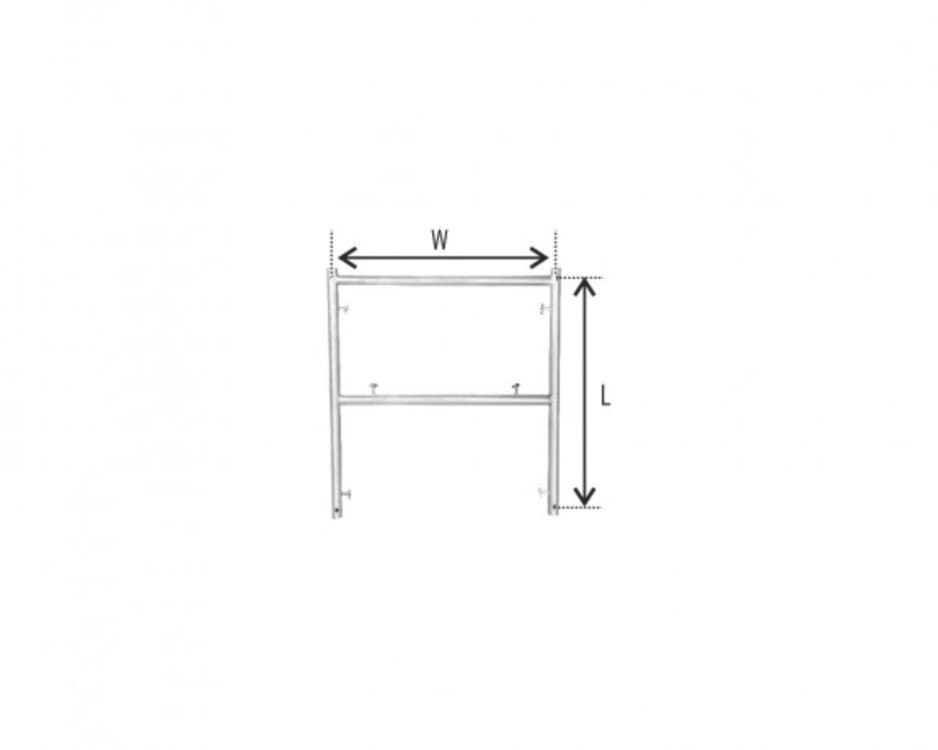Frame 2 Steps, view 1