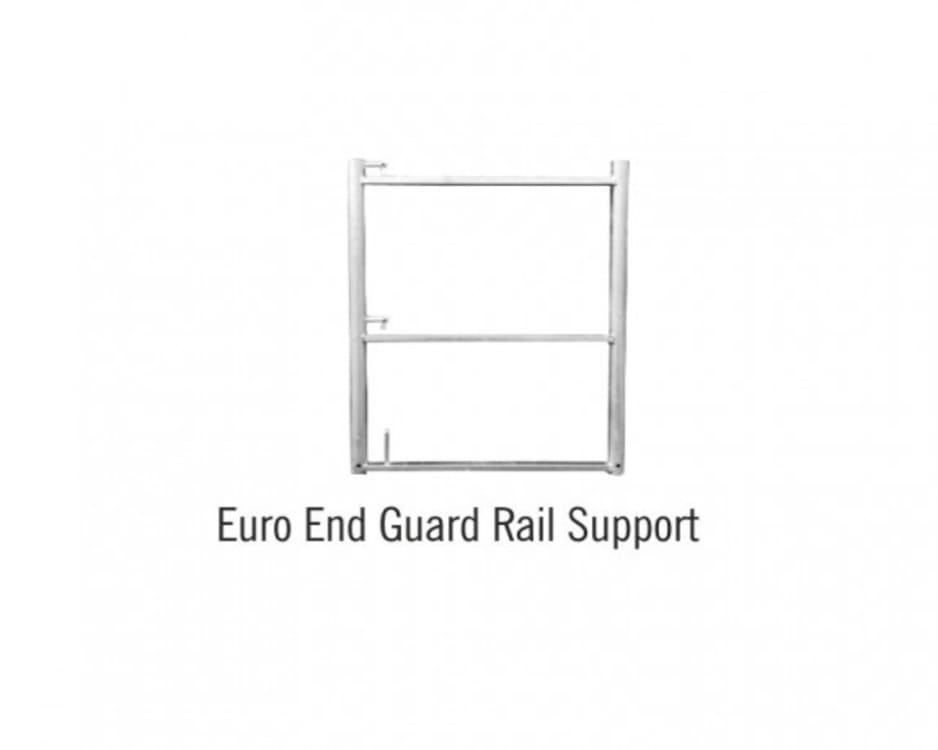 Euro End Guard Rail Support, view 1