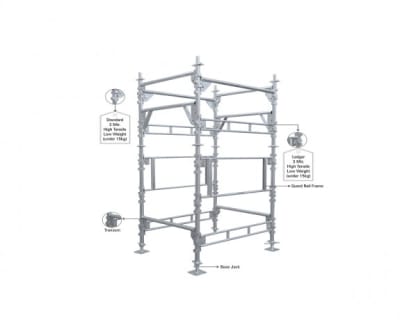 Haki Tower, HK Scaffolding System