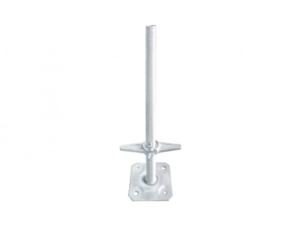 Adjustable Base Jack With Locking Wing Nut