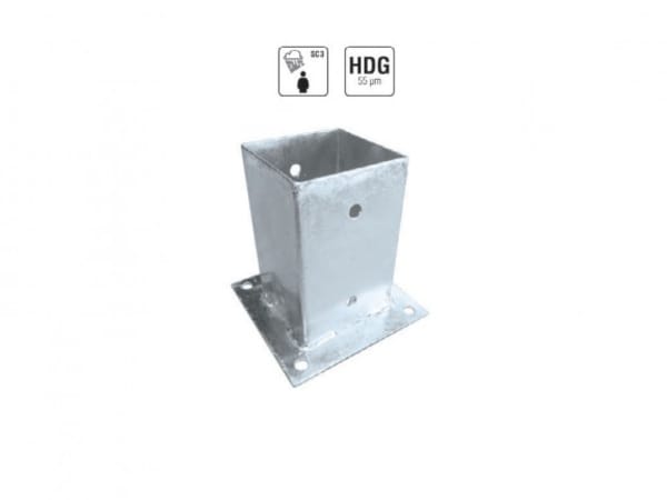 Ground Plates For Square Post