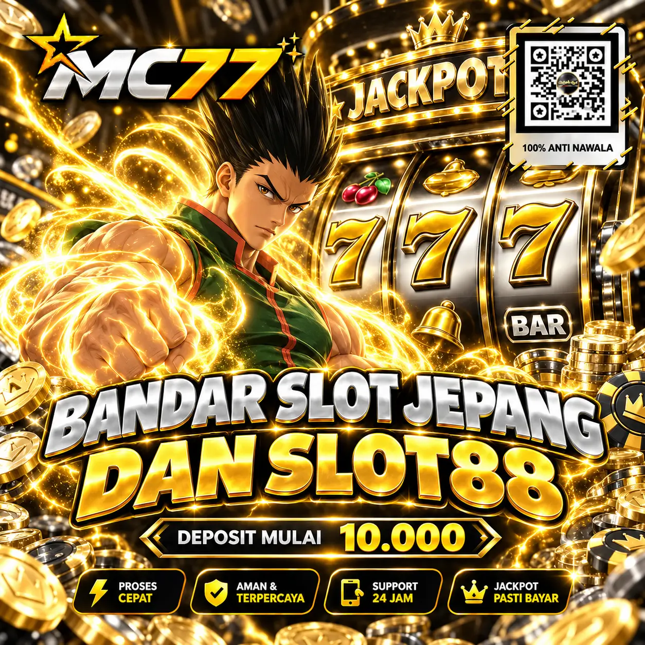 MC77 - Agen Situs Bandar Slot Jepang dan Slot88 Resmi Terpercaya Pasti Menang