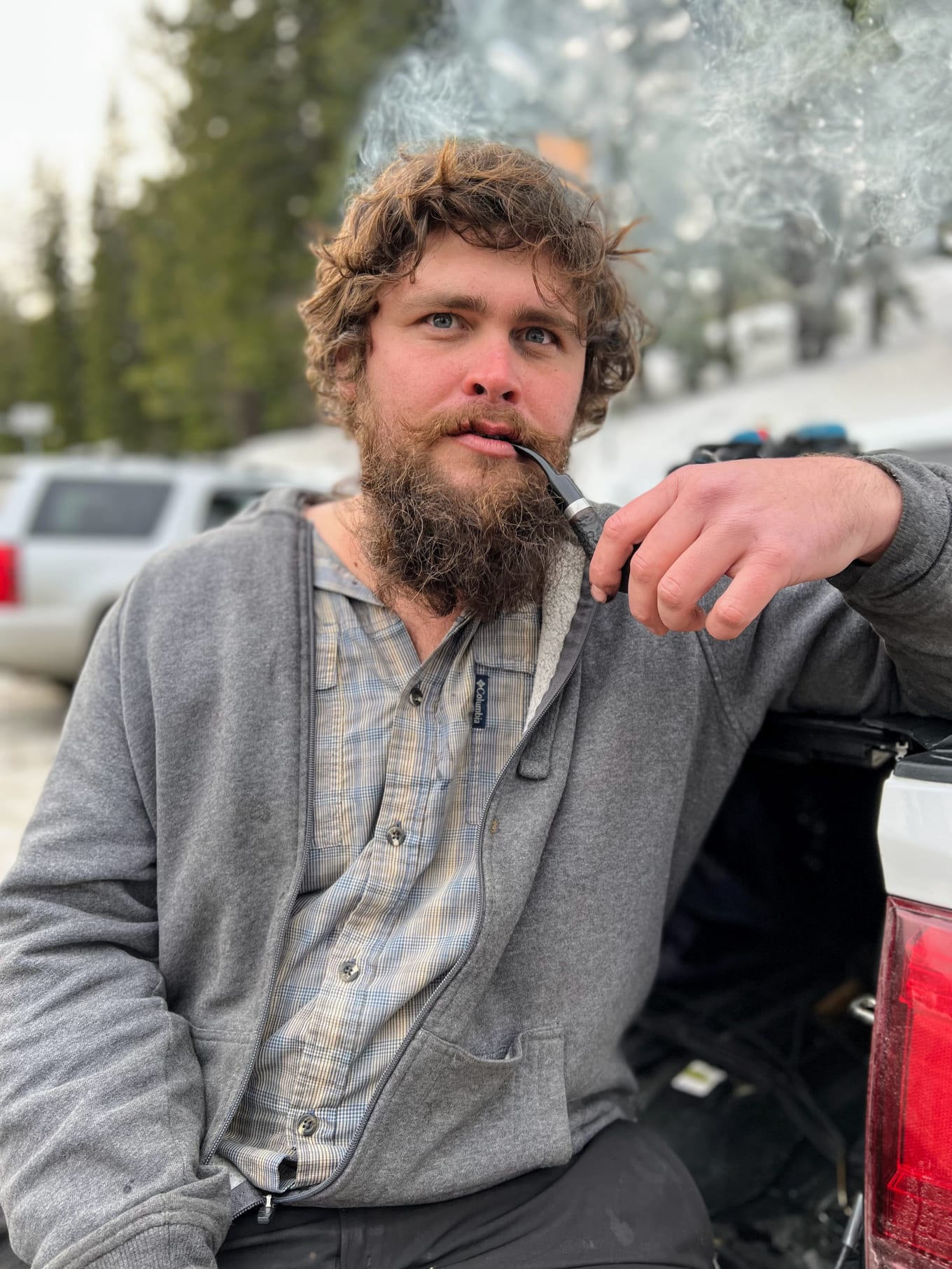 Portrait of a new friend, Cort.