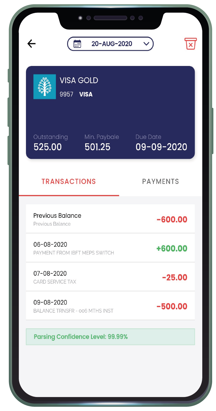 See Card Transaction