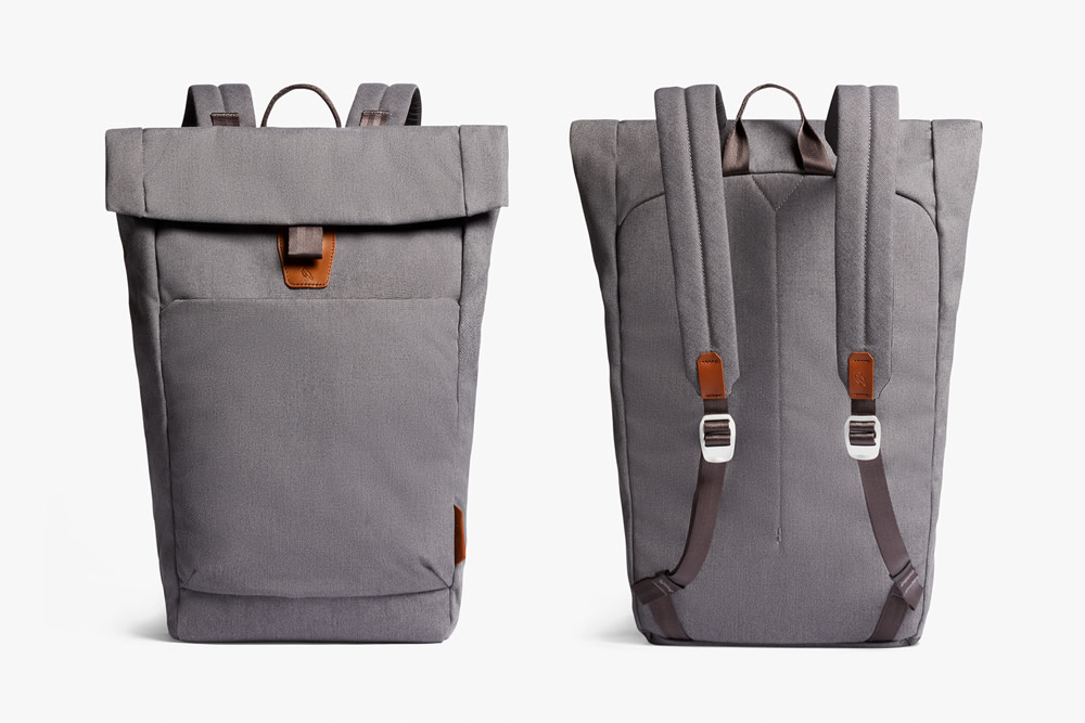 bellroy slim backpack mid grey