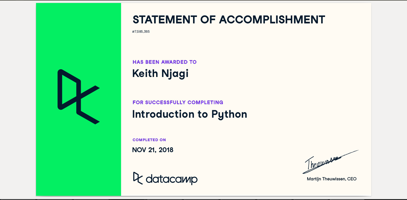 Introduction to Python for Data Science