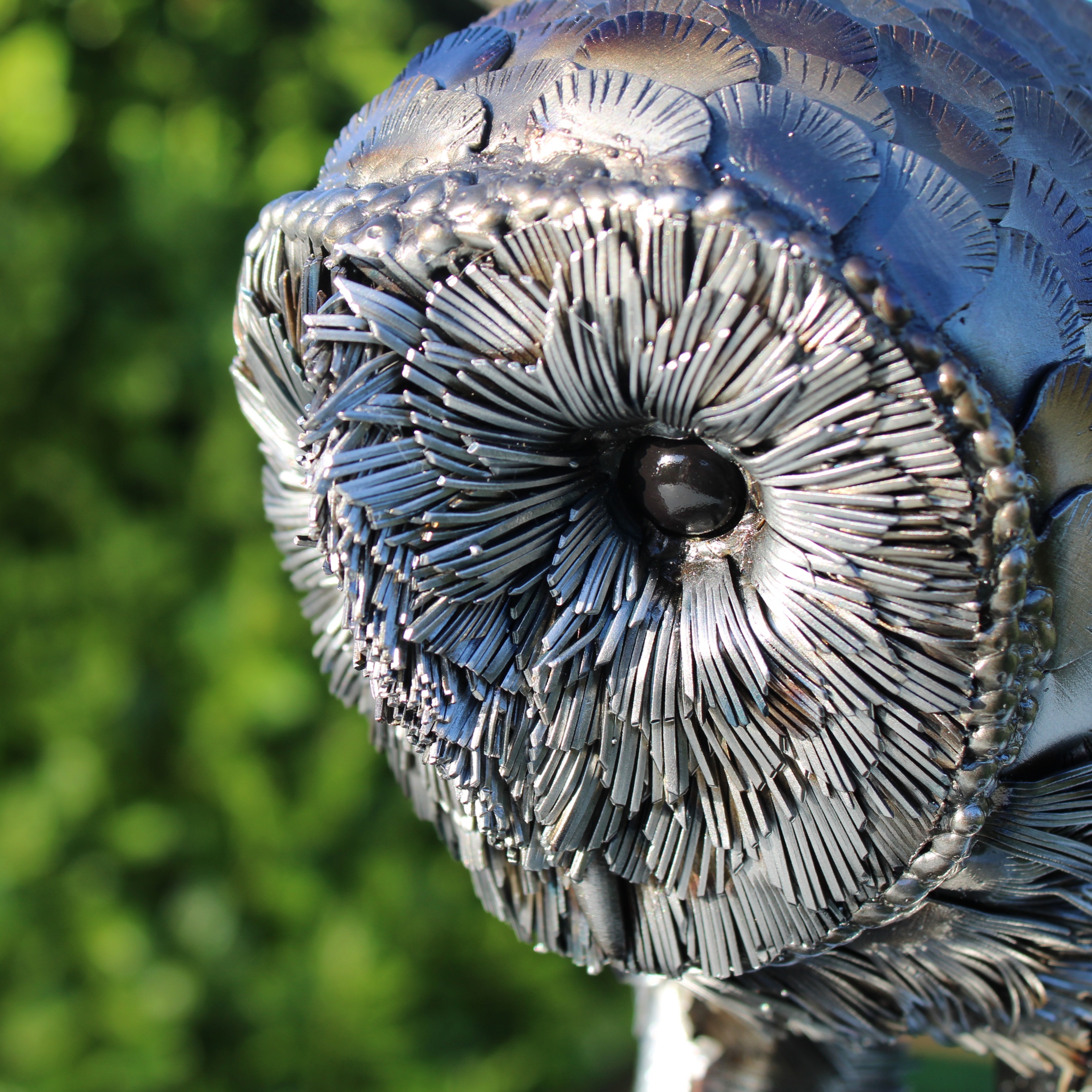 image of hand forged metal sculpture