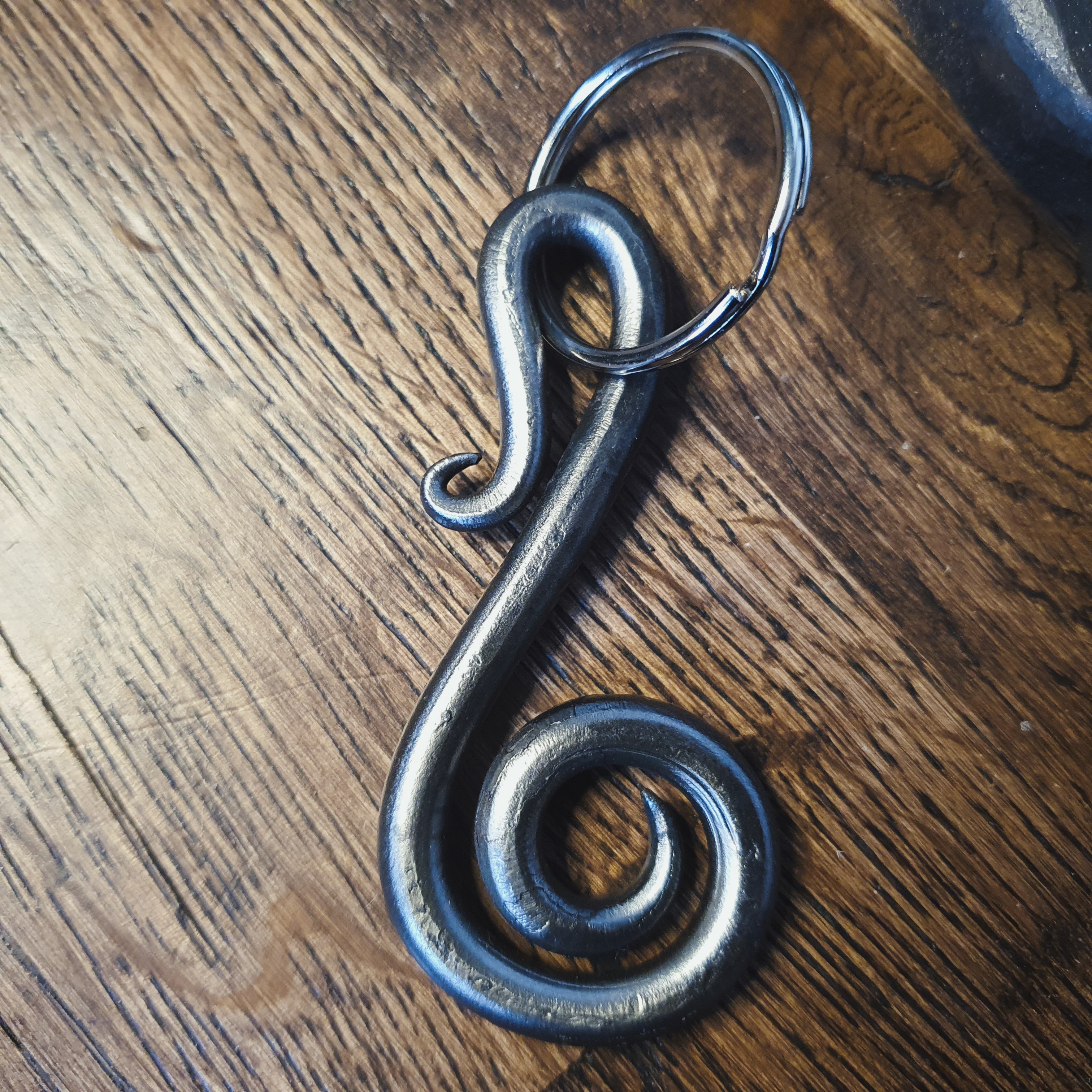 image of hand forged metal sculpture