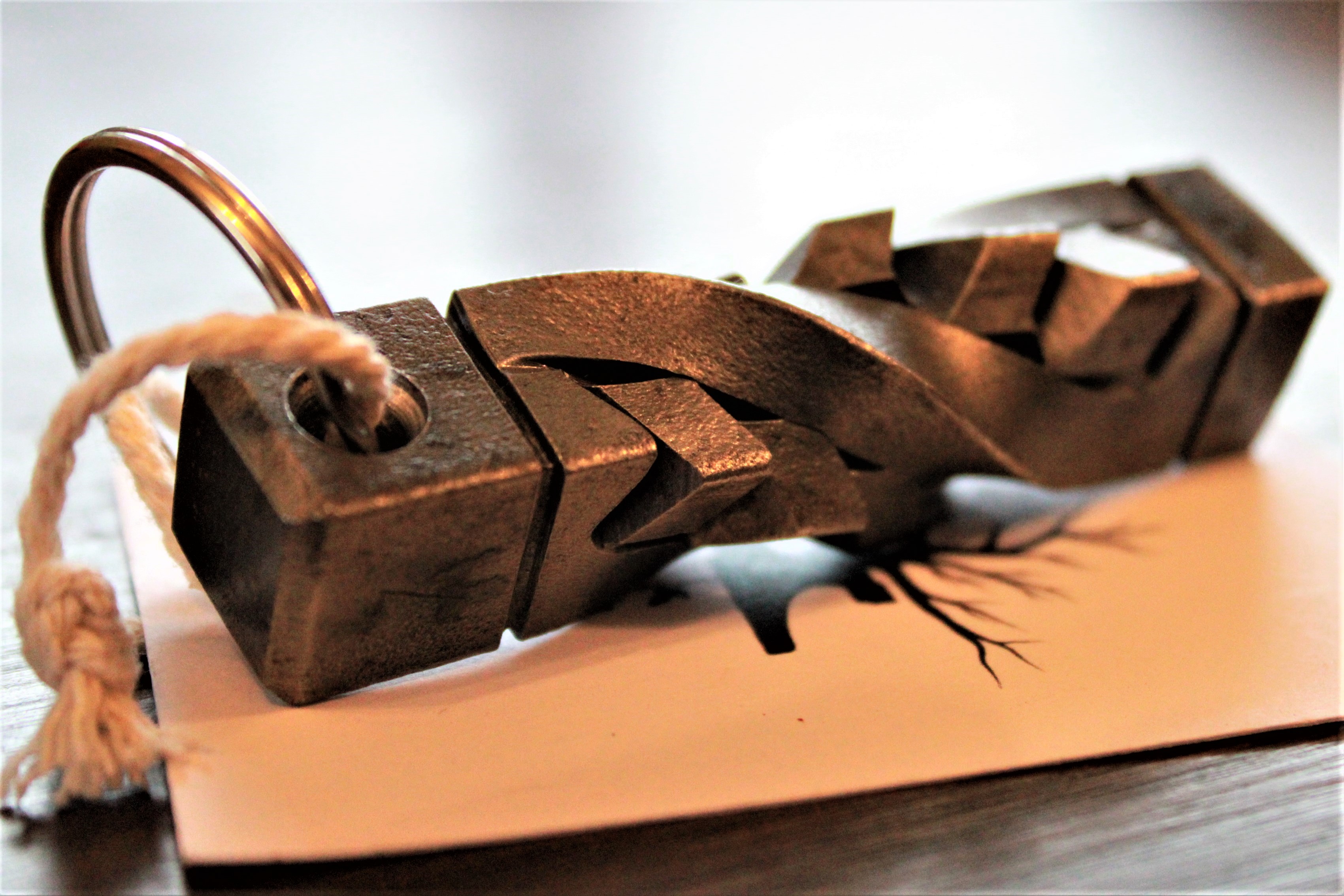 image of hand forged metal sculpture