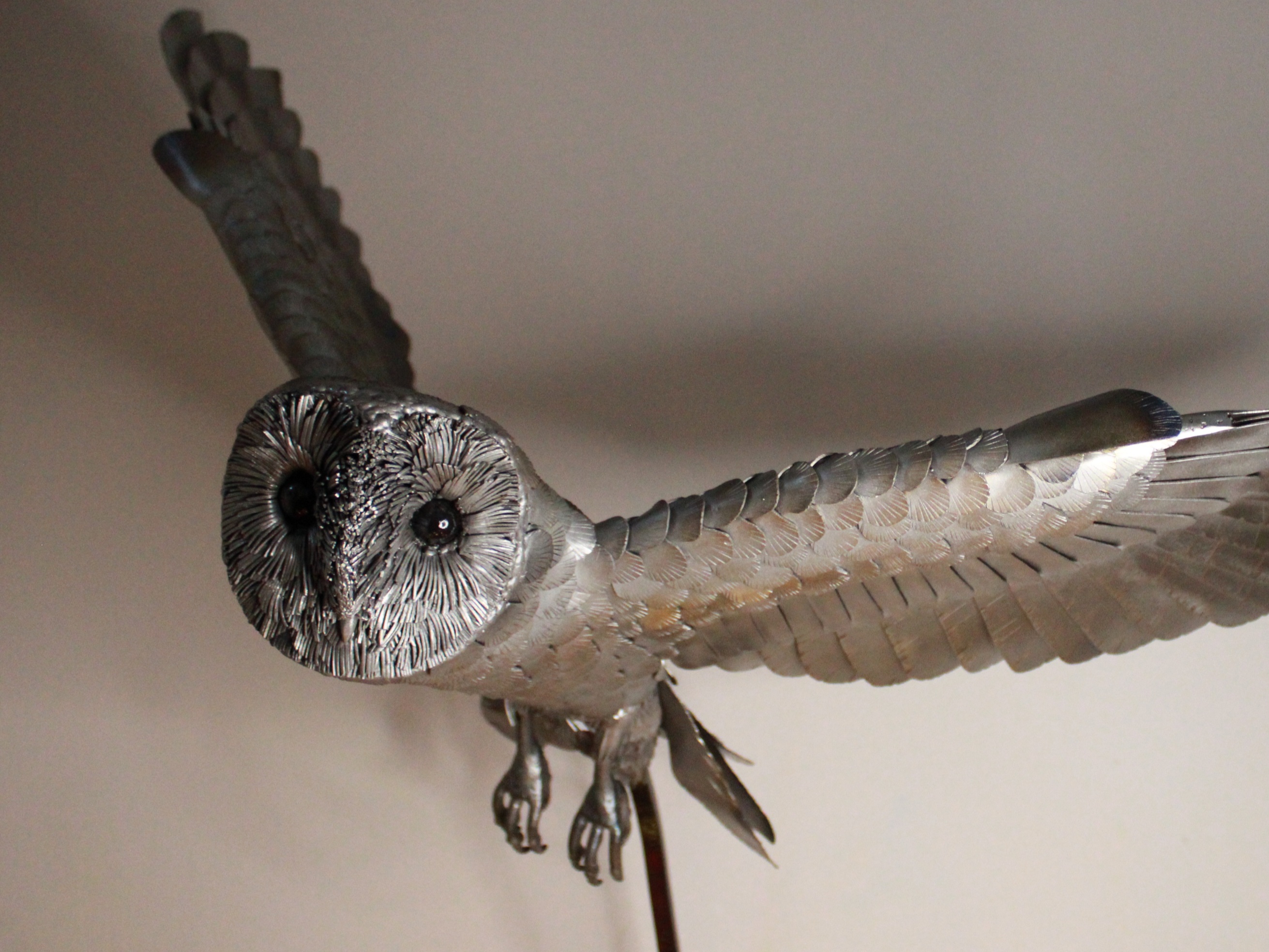image of hand forged metal sculpture