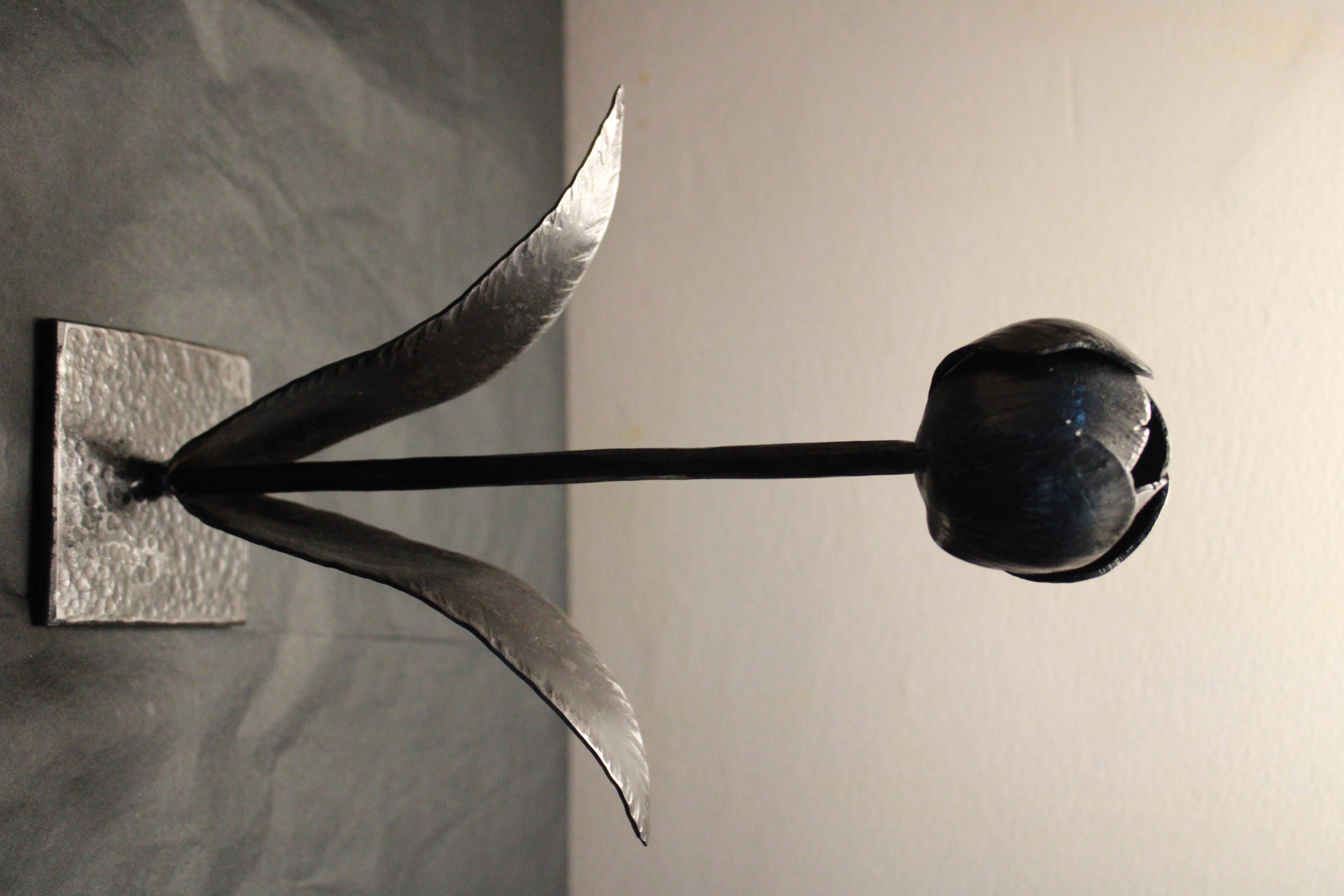 image of hand forged metal sculpture