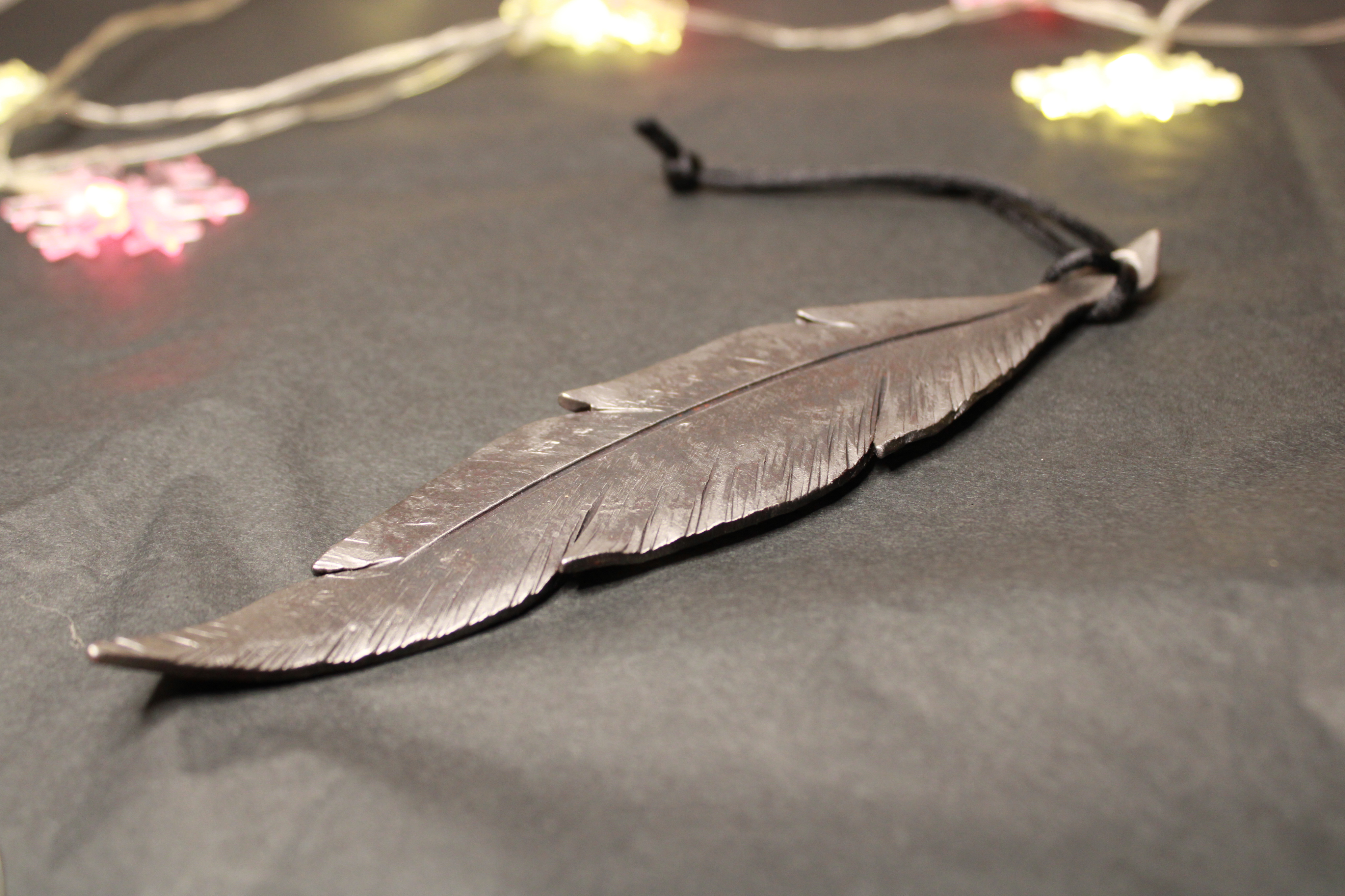 image of hand forged metal sculpture