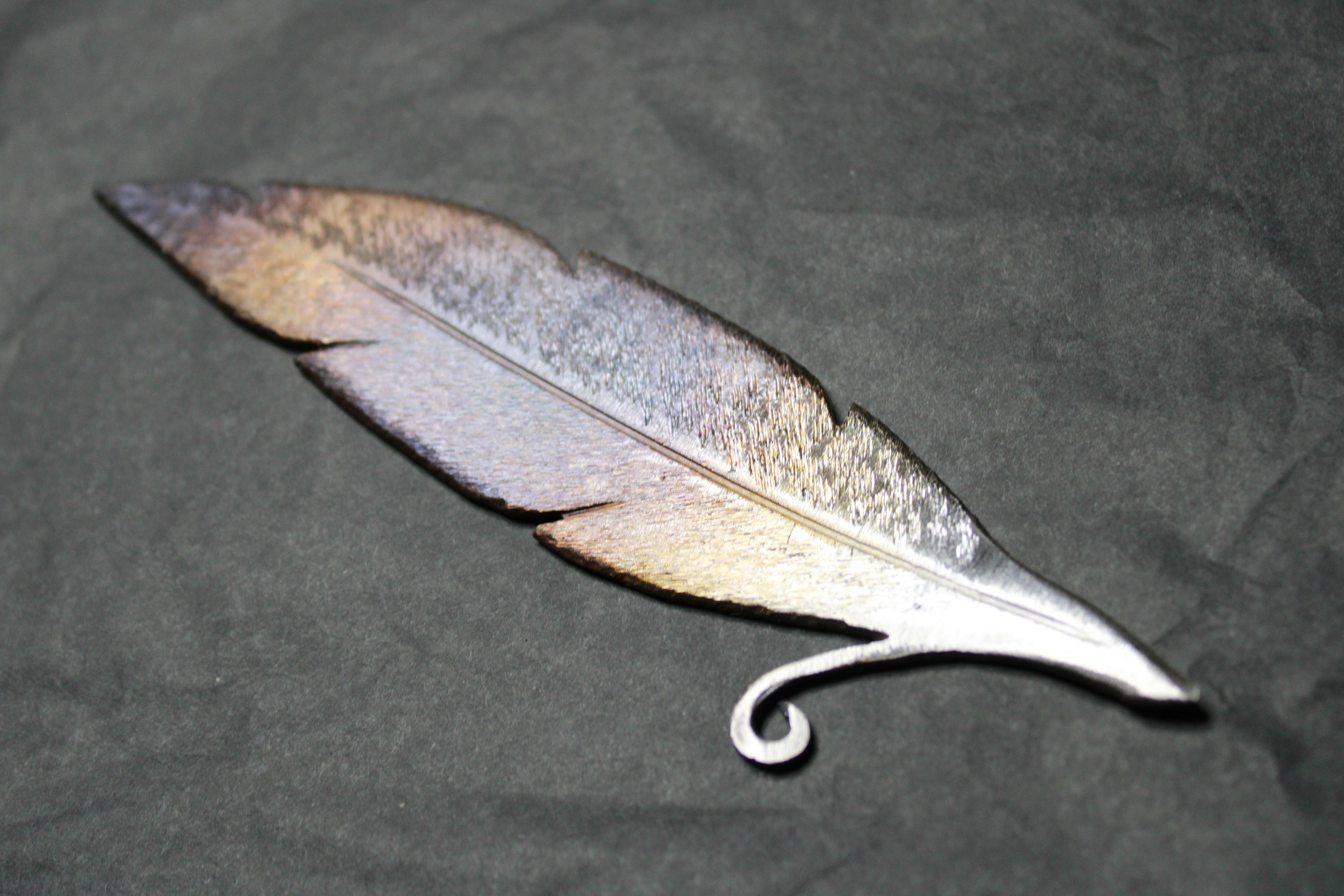 image of hand forged metal sculpture