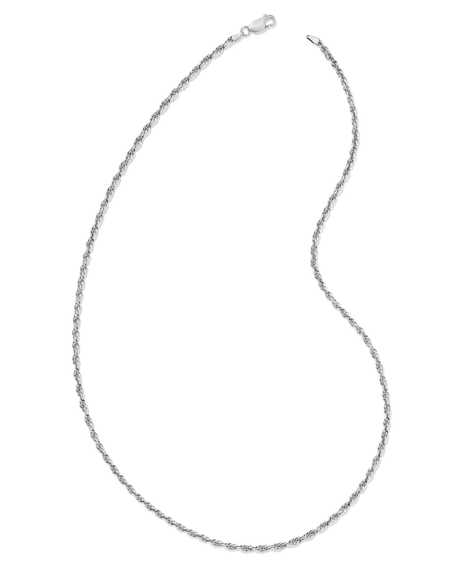 Ryan Rope Chain Ryan Rope Chain Necklace in Oxidized Sterling Silver – Kendra Scott ...