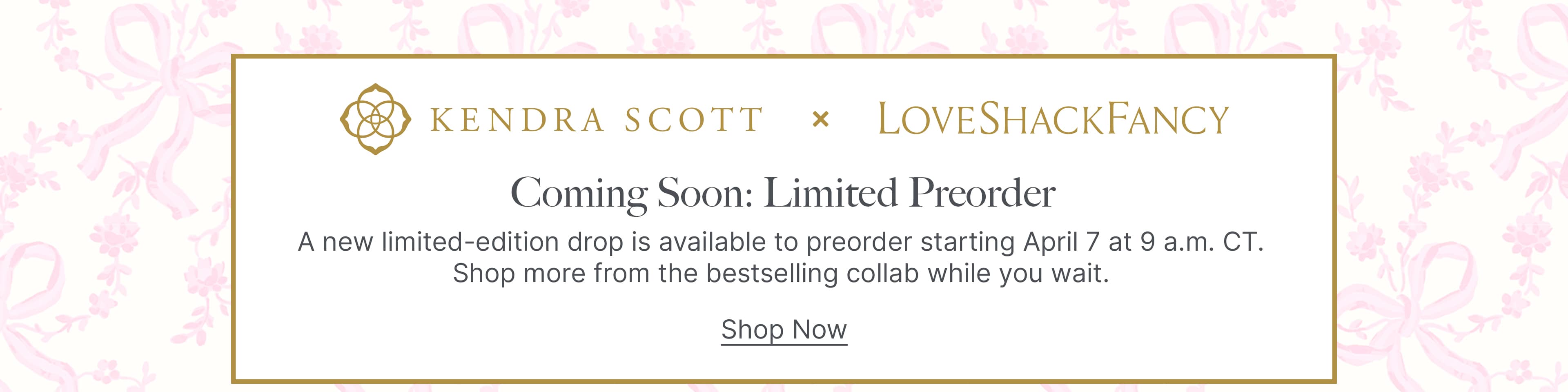 Kendra Scott x Love Shack Fancy Preorder